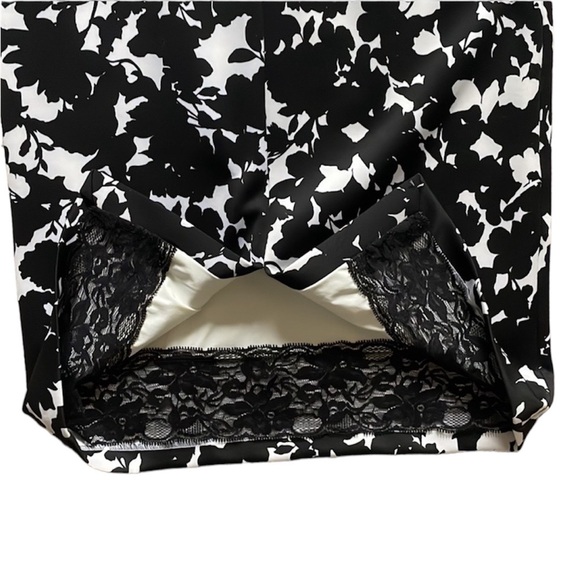 WHBM Geometric Floral Sleeveless Sheath Dress - Picture 9 of 9